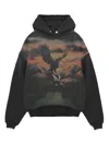 Represent "chrome Flight" Hoodie Clothing In Black
