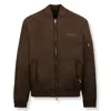 Represent Classic Bomber Jacket In Brown