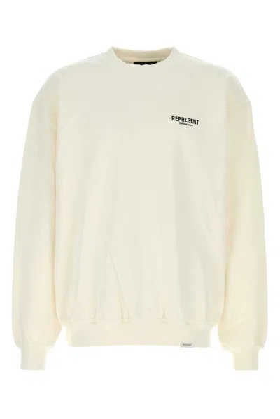 Represent Cotton Owners Club Sweatshirt In White