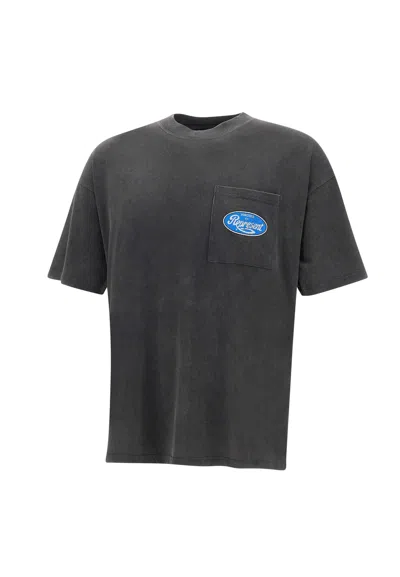 Represent Classic Parts Cotton T-shirt In Black