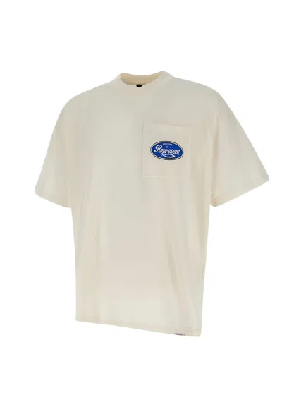 Represent Classic Parts Cotton T-shirt In White