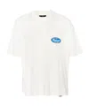 Represent Graphic-print Cotton T-shirt In White