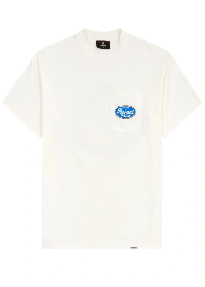Represent Classic Parts Printed Cotton T-shirt In White