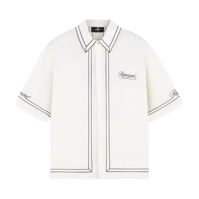 Pre-owned Represent Clo Border Shirt 'whisper White' | Men's Size S