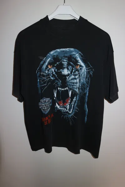 Pre-owned Represent Clo Born To Roar T-shirt In Black