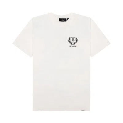 Pre-owned Represent Clo Crest T-shirt 'flat White' | Men's Size L