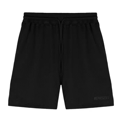 Pre-owned Represent Clo Mesh Short 'jet Black' | Men's Size L