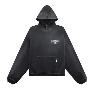 Pre-owned Represent Clo Nothing Faster Hoodie 'stained Black' | Men's Size S