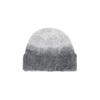 Pre-owned Represent Clo Ombre Knit Beanie 'light Grey' | Men's Size Onesize In Gray