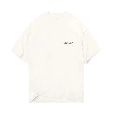 Pre-owned Represent Clo Owners Club Script T-shirt 'flat White' | Men's Size Xl
