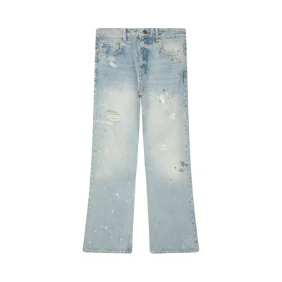 Pre-owned Represent Clo Painted Denim 'coastal Blue' | Men's Size 32