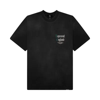 Pre-owned Represent Clo Private Members T-shirt 'stained Black' | Men's Size Xl