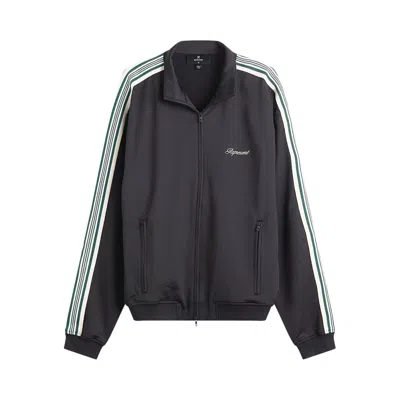 Pre-owned Represent Clo Taped Track Jacket 'jet Black' | Men's Size L