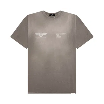 Pre-owned Represent Clo Team Rep T-shirt 'dark Taupe' | Green | Men's Size M