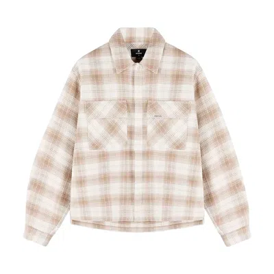 Pre-owned Represent Clo Waffle Flannel Shirt 'mid Brown' | Men's Size Xxl