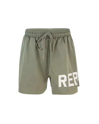 Represent Clothing Costume Verde Con Stampa Logo In 036