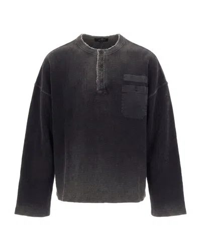 Represent Clothing Maglia Hanley Vintage Black In Gray