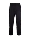 Represent Clothing Pantaloni Taped Track Jet Black In Black