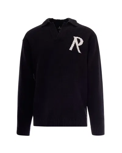 Represent Clothing Polo Bouclè Jet Black
