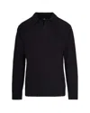 Represent Clothing Polo In Maglia Jet Black In Black