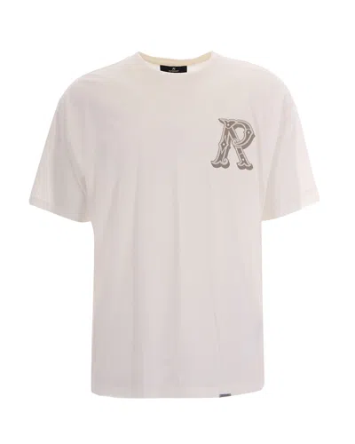 Represent Clothing T-shirt Western Initial Flat White