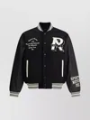 Represent Owners Club Varsity Jacket In Black