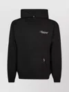 Represent Black Hoodie With Logo Lettering Detail On The Front And Maxi Logo Print On The Rear In Cotton Man