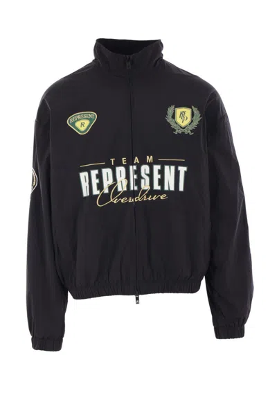 Represent Coats In Black