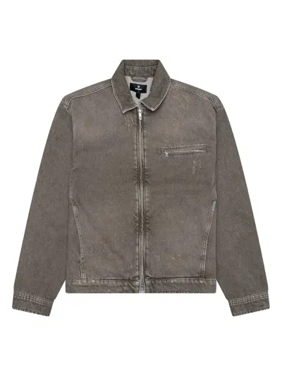 REPRESENT COLLARED DENIM JACKET