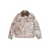 Represent Mens Tree-graphic Print Camouflage Cotton Trucker Jacket In Multi