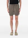 Represent Core Drawstring Swim Shorts In Gray