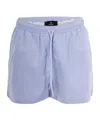 Represent Core Drawstring Swimwear In Blue