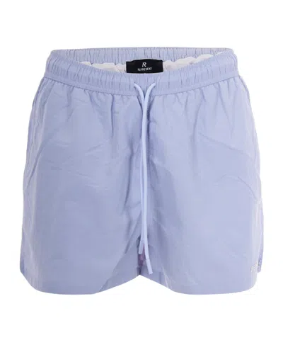 Represent Core Drawstring Swimwear In Blue