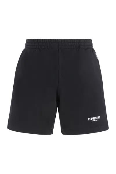 REPRESENT COTTON BERMUDA SHORTS