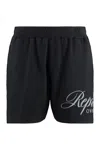 Represent Owners Club Logo Bermuda Shorts In Black
