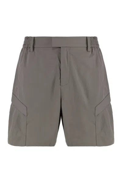 REPRESENT COTTON BLEND BERMUDA SHORTS