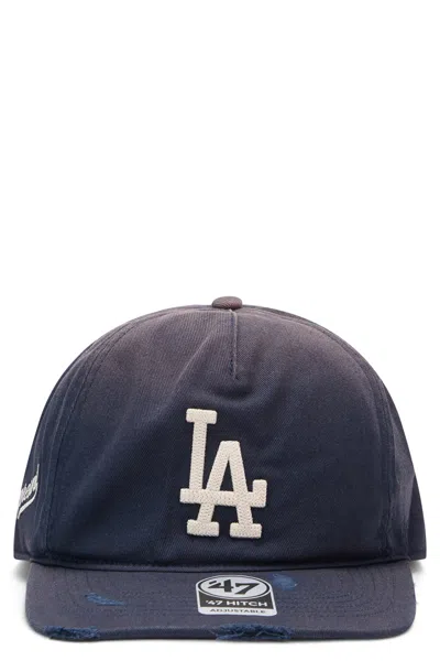 Represent Cotton Cap With Embroidery In Blue