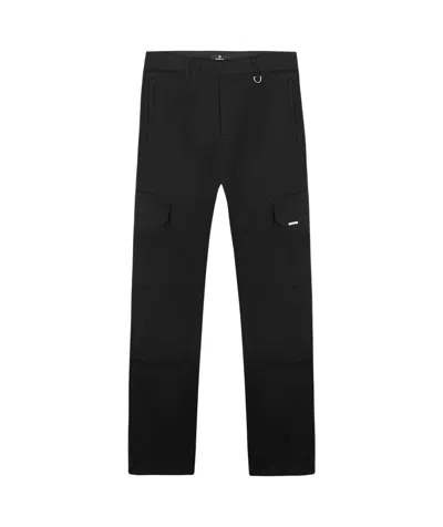 Represent Cotton Cargo Trousers In Black