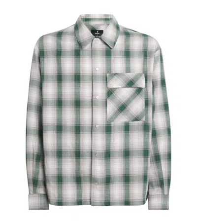 REPRESENT COTTON CHECK FLANNEL SHIRT