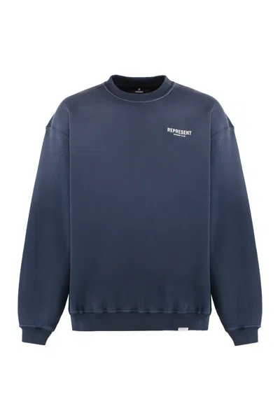 REPRESENT REPRESENT COTTON CREW-NECK SWEATSHIRT