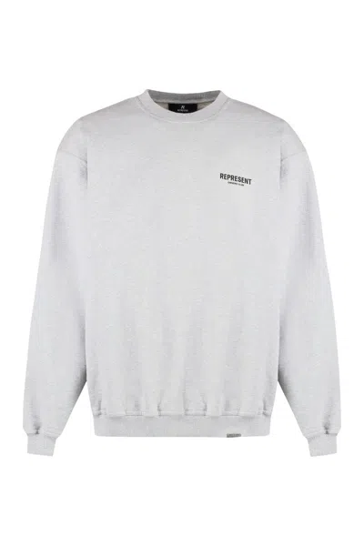 REPRESENT REPRESENT COTTON CREW-NECK SWEATSHIRT