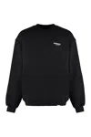 Represent Owners Club Logo Printed Crewneck Sweatshirt In Black