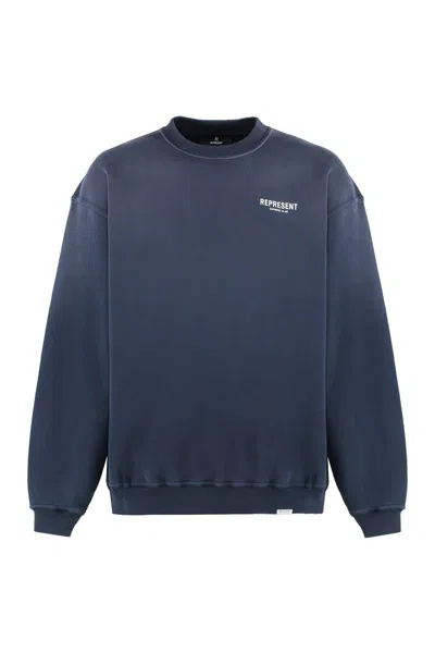 REPRESENT REPRESENT COTTON CREW-NECK SWEATSHIRT