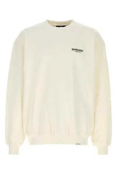 Represent Relaxed Fit Cotton Long-sleeve Sweatshirt In Animal Print