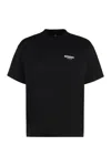 Represent Owners Club Logo Printed Crewneck T-shirt In Black
