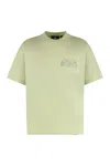 Represent Men's Cotton Crew-neck T-shirt In Green