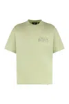 Represent Men's Cotton Crew-neck T-shirt In Green