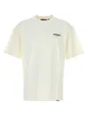Represent Graphic Print Crew Neck T-shirt In Yellow