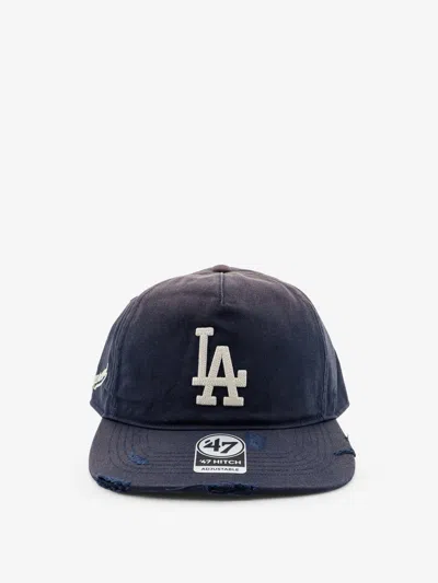 Represent Cotton Hat With Embroidered Logo On The Front In Blue
