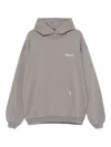 Represent Cotton Hoodie In Gray